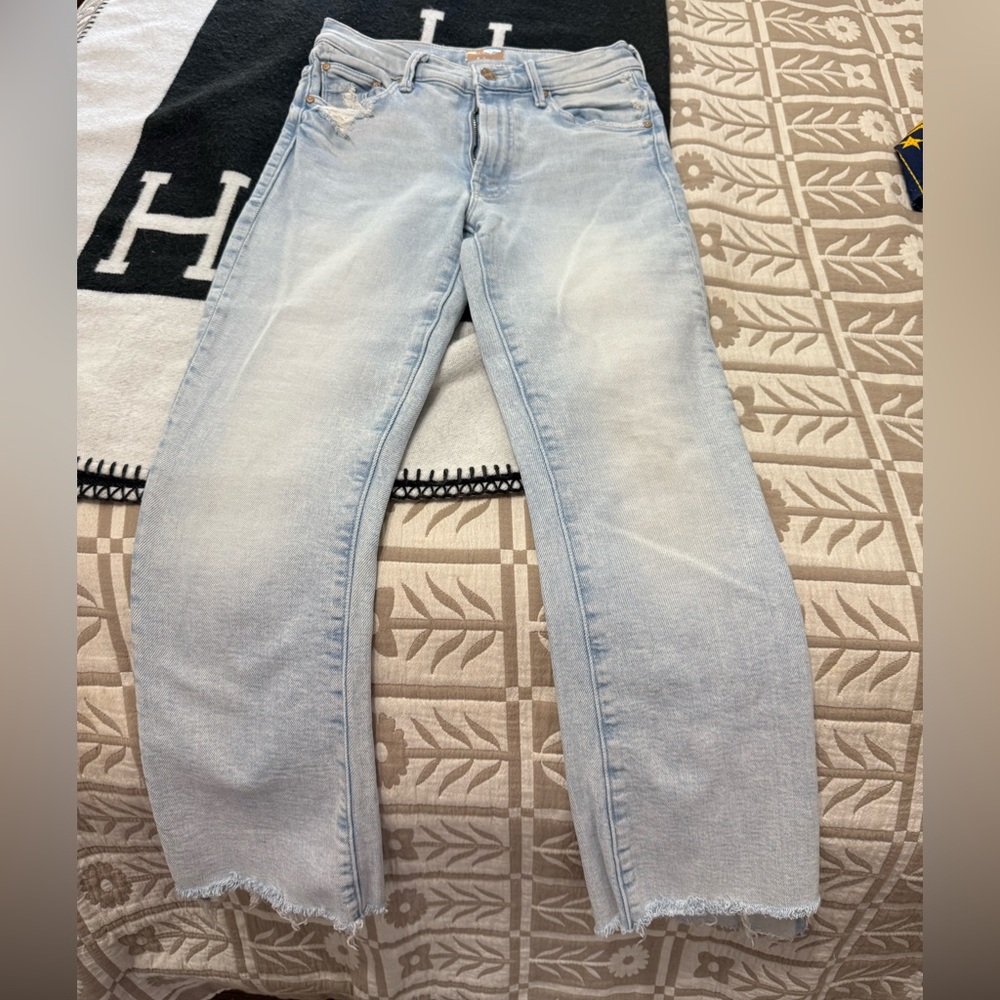 MOTHER light denim Blue Women's Jeans